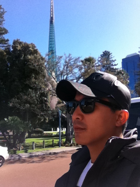 AaronDwiAziz's tweet photo. Now di Bell Tower next Swan River! http://t.co/P4PVoK34