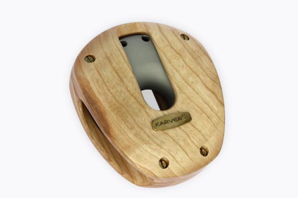 Latest creation from Karver: the KBR classic, a #woodenblock. More info at karver-systems.com