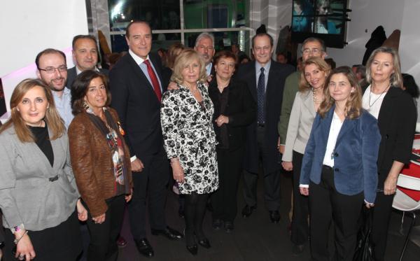 CAIntereconomia's tweet photo. Os dejamos algunas fotos de la cena del Club. Aquí algunos socios con Antonio Jiménez y Eduardo García Serrano http://t.co/6auOeiLa