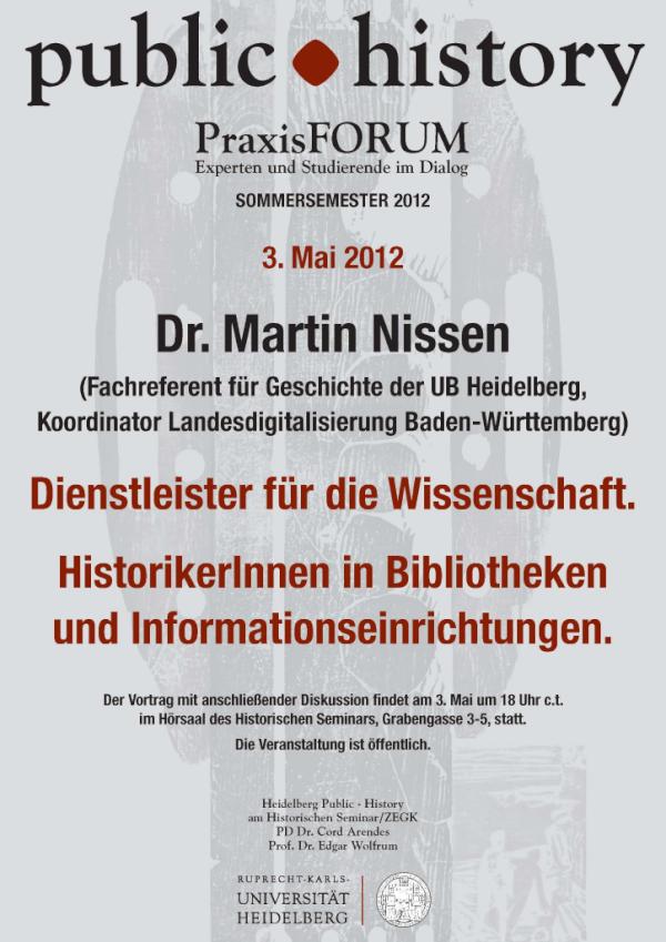 Wer auch Bibliothekar werden will: Eine herzliche Einladung!