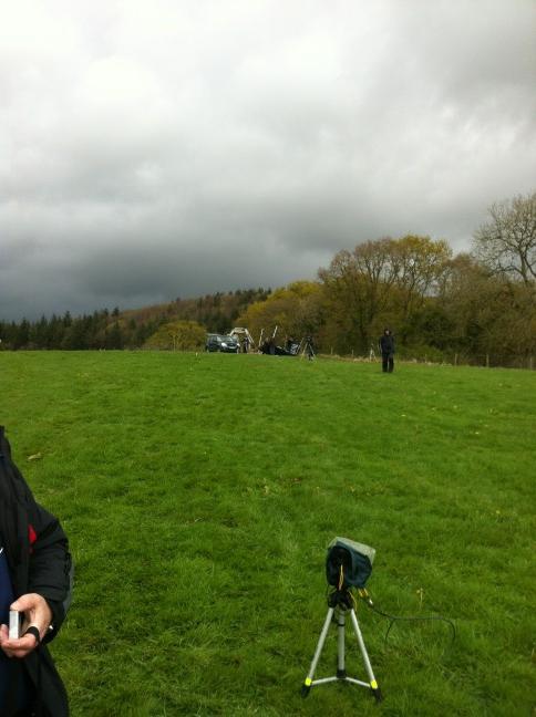 ChrisWhiteX10's tweet photo. Wales: @Proseries Day 2: just after we shot the 50/55 y target! #Megawindy http://t.co/Oz8vdaKX