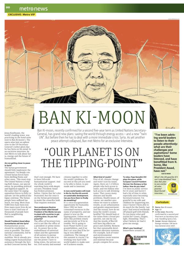 Metro Exclusive with <a href="/SecKiMoon/">Ban Ki-moon</a> This must STOP!