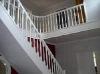 Timmerbedrijf Hilberink maarkt ook verschillende trappen.