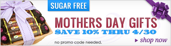 alchocolates's tweet photo. Save 10% on Sugar Free Mothers Day Gifts thru 4/30.  No promo code needed. http://t.co/BBVxIHOd #chocolate #gifts http://t.co/RQbYowvO