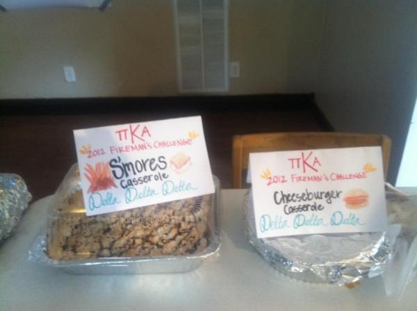 Deltas ready for pikes fireman challenge!!!!