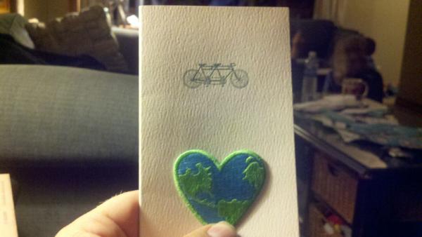 chespksailor's tweet image. Who sent me this?  Extra points if you know why.  #snailmailfun