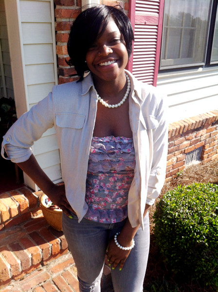 EricaWithAJ's tweet image. #PrettyInPearls :)