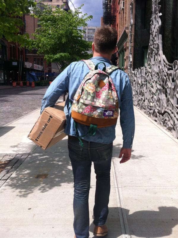 manly backpack