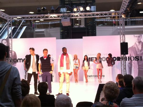 Fashion live 2012 is about to start here in Town Square!!