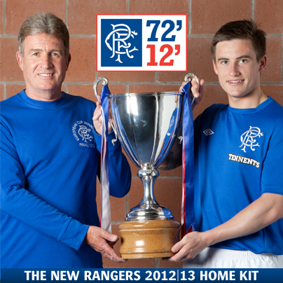 The New Rangers 2012/13 Home Kit: http://t.co/oLSMqK9b #spiritliveson