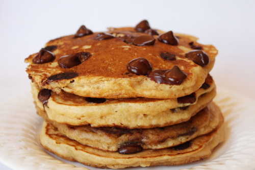 FoodPorn's tweet photo. Yes! Chocolate. No #Bacon? “@DavidtKessler: @FoodPorn #MakeTwitterFat pancakes on a Thursday morning or any morning! http://t.co/NXqjXaZX”