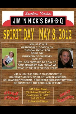 Tiffeadie's tweet photo. @jimnnicksbbq http://t.co/pe6u0wT6