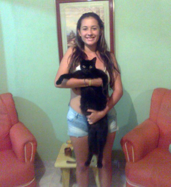Lari_lassance's tweet photo. Meu pequeno gatinho .. http://t.co/KBzTi0i6