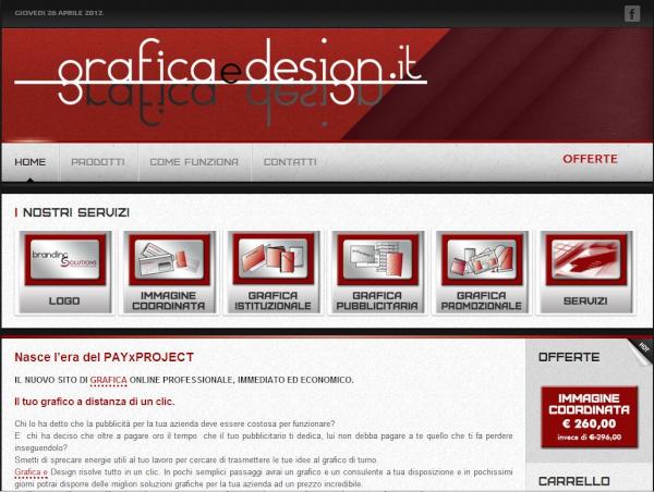 GraficaeDesign's tweet image. Il nuovo sito di grafica online immediato, professionale ed economico.
Nasce l&apos;era del PAYxPROJECT
graficaedesign.it