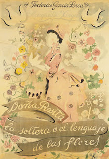 Mirad que bonita era la portada del libro Doña Rosita la Soltera. Para saber más sobre esta obra visitad nuestro blog.