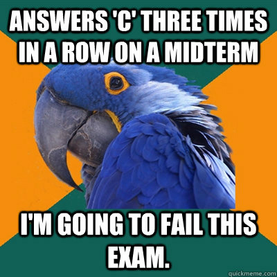 FunnyMemesDaily's tweet photo. Paranoid Parrot http://t.co/ZHnREgnk