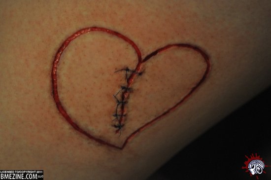TopNotchtatts's tweet image. Scarification w/ suture