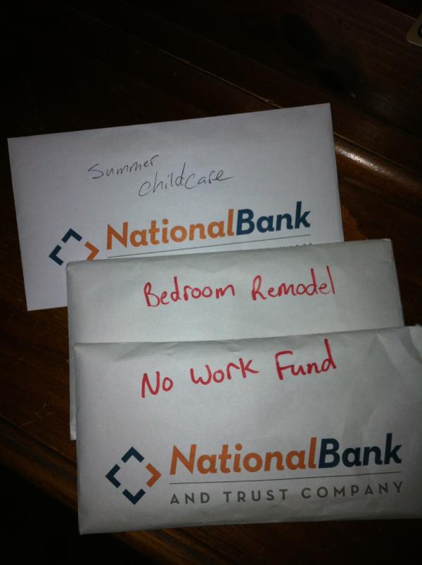 SteveKirkwood's tweet image. This is what @daveramsey taught me to do! #Savings #EnvelopeSystem