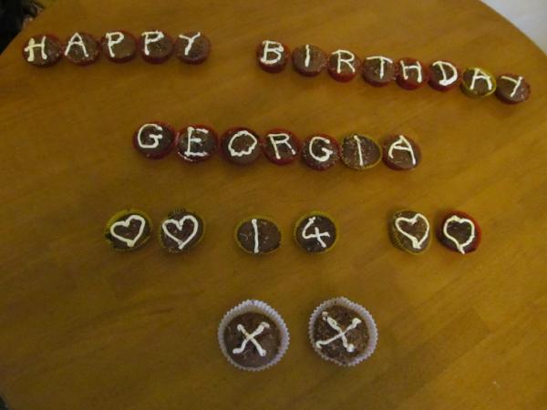 FriskyFox's tweet photo. Happy birthday although it's late @ItsGeorgiaLG xx http://t.co/yx9LoM2S