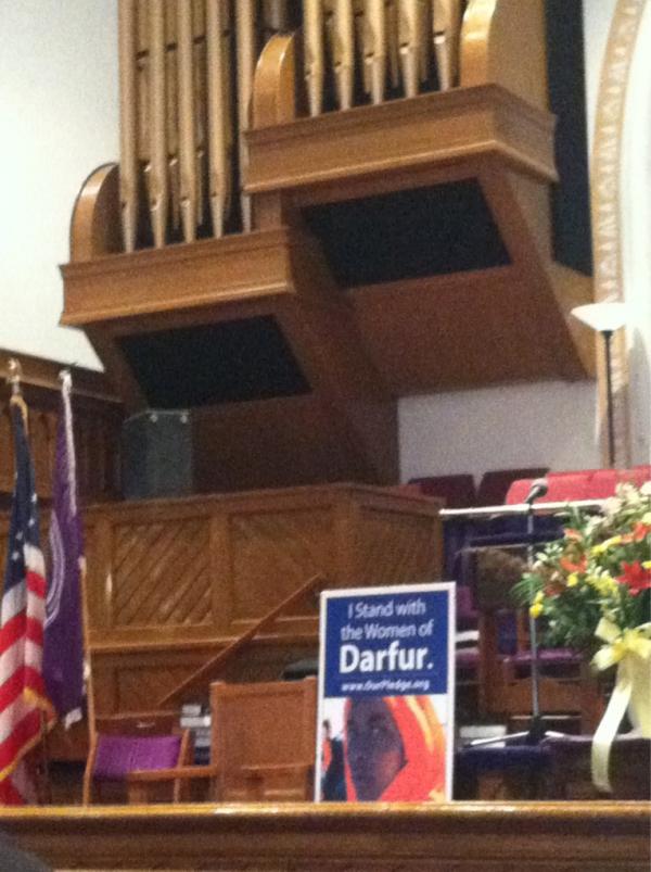 Check out this woodwork #hope4darfur