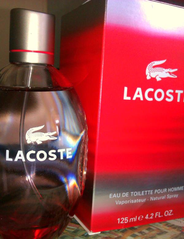 lacoste red 125 ml