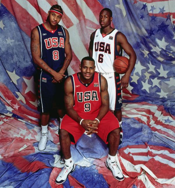 その他 lebron james carmelo anthony dwyane wade Carmelo Anthony, Dwyane Wade and LeBron James of the