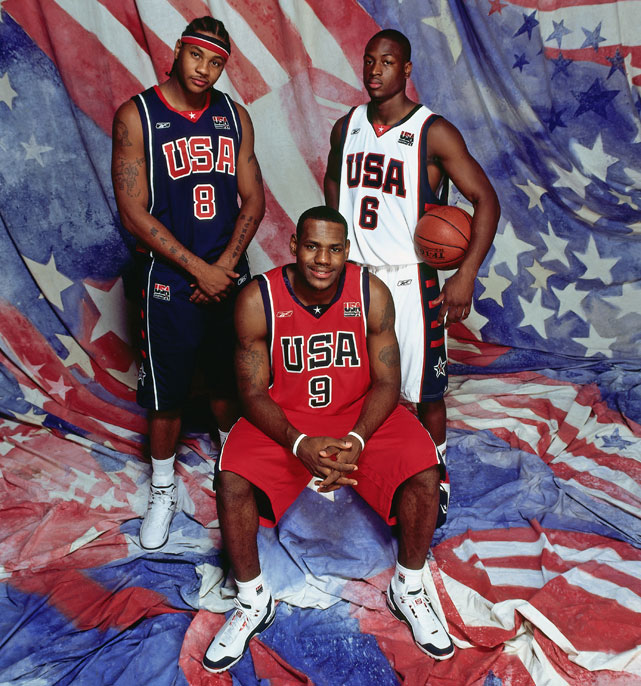 その他 lebron james carmelo anthony dwyane wade SI Vault on X: 