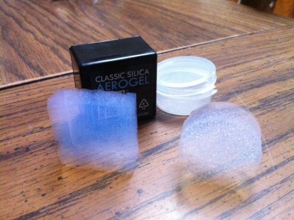Jim_Best's tweet photo. My aerogel came in!!! http://t.co/hxiAfoDa