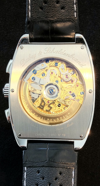 Dubey &amp; Schaldenbrand Gran Chrono - Exhibition Caseback