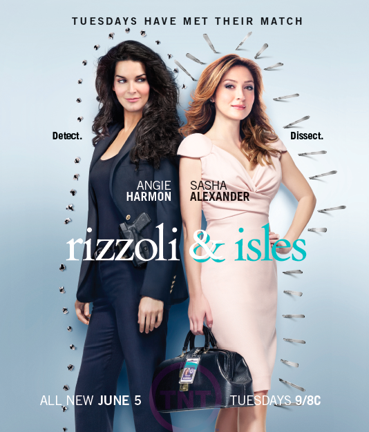 Tuesdays have met their match and the ladies are back! Don't miss the S3 premiere of #RizzoliandIsles June 5 at 9/8c!