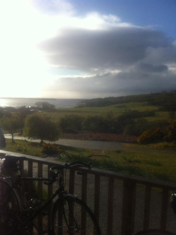 Gibbo1882's tweet image. View from this mornings bedroom window, 68 miles to go, just need to know how we are getting home now! #brokenvan