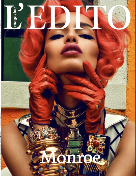 COVER For L'Edito Magazine Paris May/June 2012