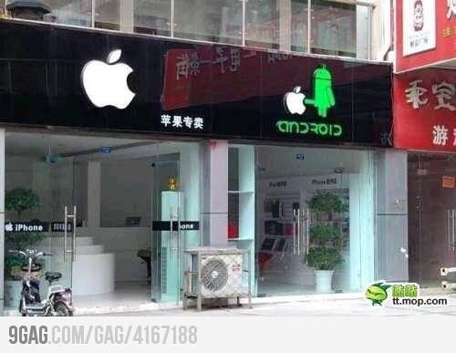 TweetsFoto5's tweet photo. Apple/Android #lol #FotoTweets http://t.co/GXgj7jgn