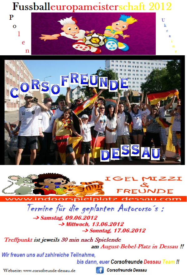 corsofreunde's tweet photo. Corsofreunde Dessau auch jetzt auf Twitter...... http://t.co/ivYgrLIM