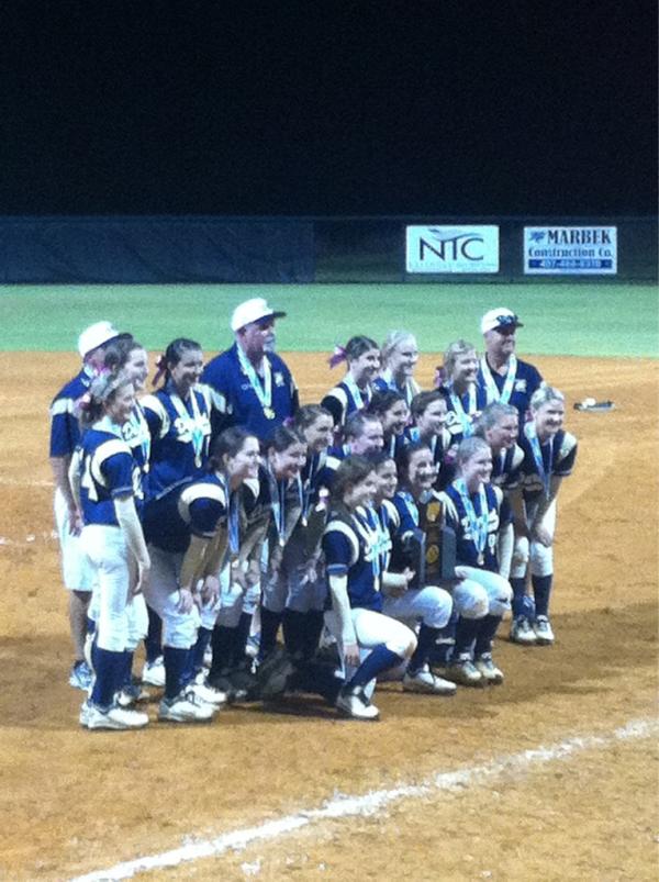 annaconrad98's tweet image. Class 8A State Champs!! Go Cougars! @KDean8 @Baf0014 #StateChamps #DurantSoftball #forAC