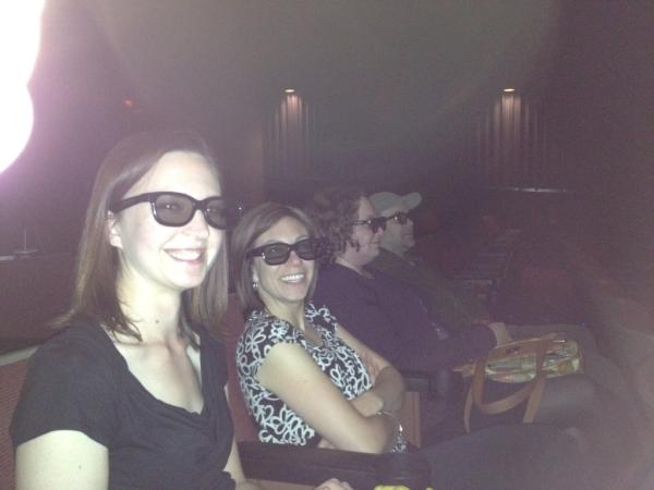 MBLibrariesConf's tweet image. Librarians assemble! RT @billba: Watching The Avengers in 3D with @ambaum and fun-loving #mlc12 librarians.