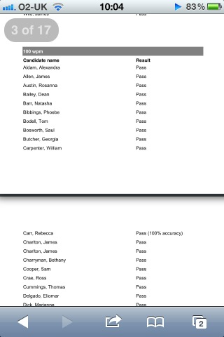 Could this week get any better? #promotion #100wpm #nctj now for PA, Law and Court Reporting #bringiton