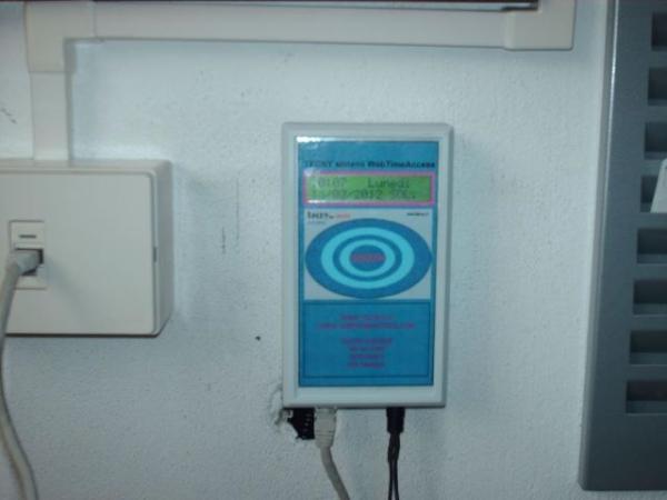 WebTimeAccess's tweet photo. Time Clock "TC15wta" in a fashion company http://t.co/GctV4cop