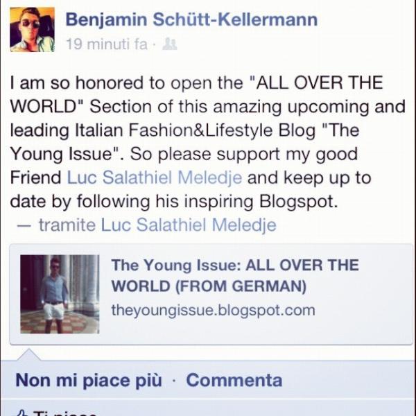 theYoungIssue's tweet image. how nice to have fans in germany :)