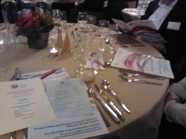 The IWA Project Innovation Awards are underway!! Wonderful warm opening by @wsstpeu Mike Farrimond and IWA Paul Reiter.