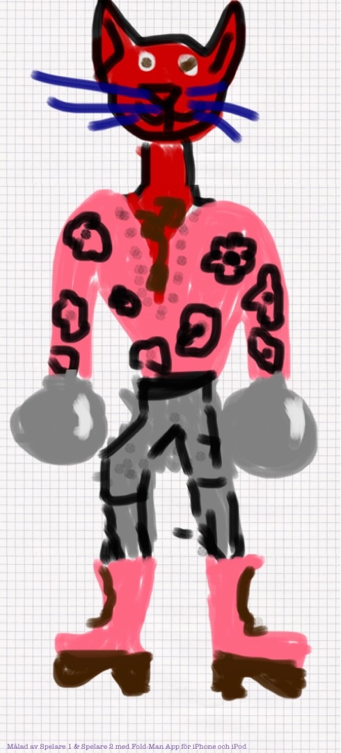 noalapins's tweet photo. Vår Fold-Man av Spelare 1 &amp; Spelare 2 http://t.co/9kafX8Dw