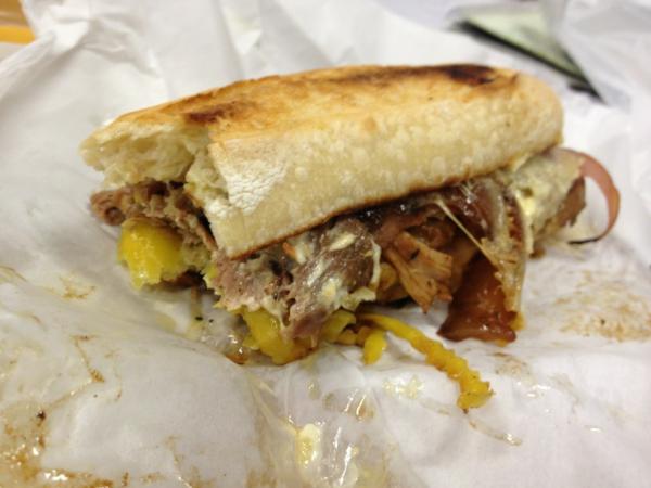 On the way back from Seattle this afternoon stopped at <a href="/PaseoFremont/">Paseo Fremont</a> and got a Midnight Cuban. #trafficworthy