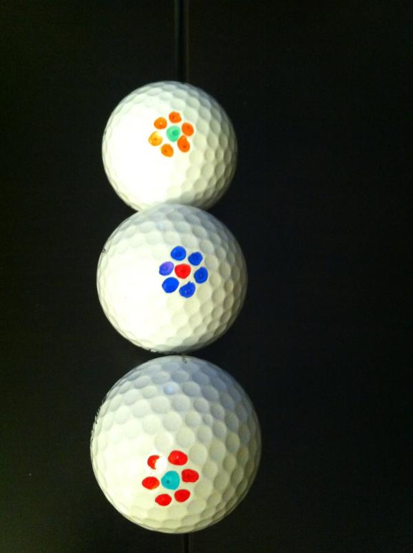 MegMegGolf's tweet image. 1st round with dad! (driving now from Ottawa) KWood Golfers if you find flower ProV1's - they're mine! #iflostreturnto