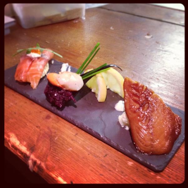 Head up to the Ben Nevis Inn tonight to sample our new menu. Reservations on 01397701227. Here is our seafood trio