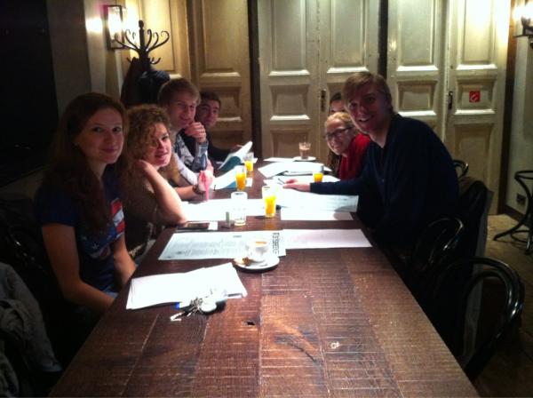 Working breakfast of our council.