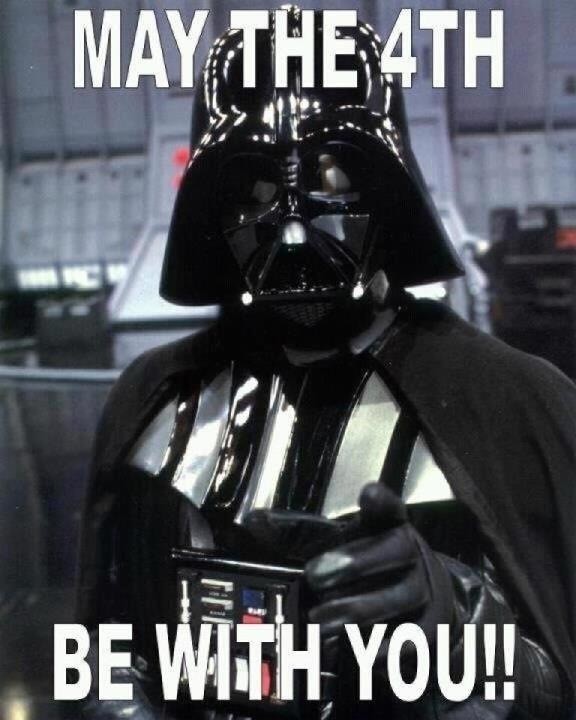 Trafimet_UK's tweet photo. Happy Star Wars day http://t.co/y5v6McX4