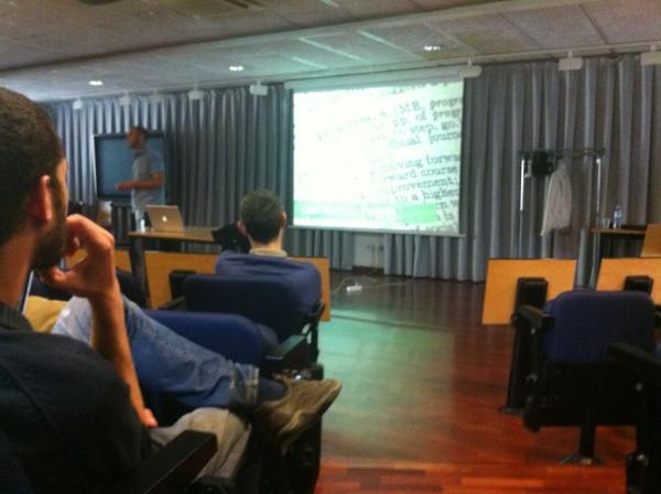 Xavir90's tweet image. Conferencia de #projectesweb @LaSalleBCN