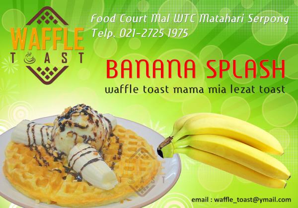 Hari Jumat yang indah ini mampir ke wtc matahari serpong u/ menikmati waffle banana splash yuk @TANGSELku