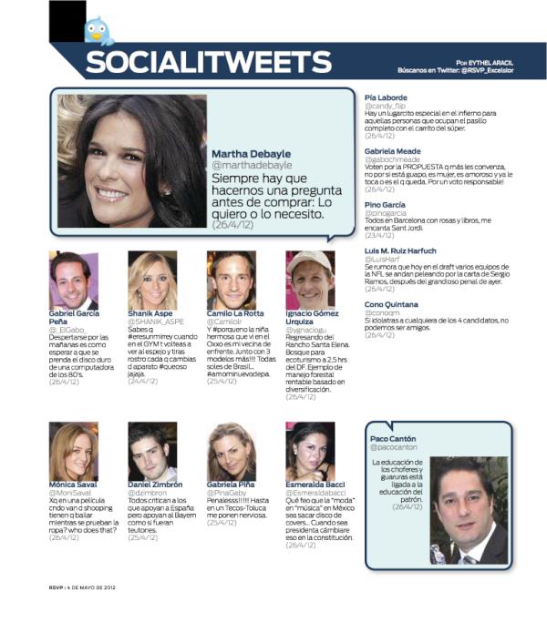_ElGabo_'s tweet photo. RT @RSVP_Excelsior: En #Socialitweets @_ElGabo_ @SHANIK_ASPE @Esmeraldabacci @Camilolr @PinaGaby @candy_flip @MoniSaval http://t.co/eqvHPgei