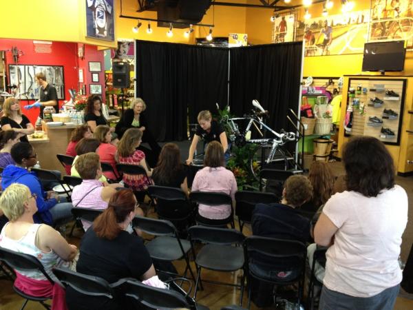 ACFstores's tweet photo. Great turn out at our Ladies Night at ACF Royal Oak. http://t.co/xzEtoHUv